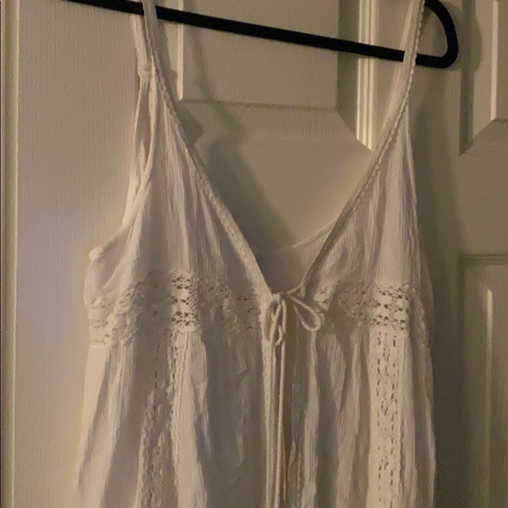 Elan tie infront swim cover up